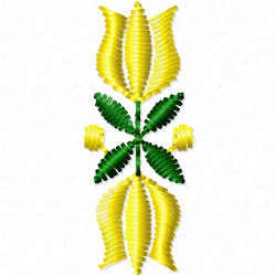 Flowers And Tree Embroidery Design 10 Flowers And Tree Embroidery Design 10